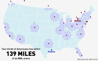 Illustration for article titled Maps: How Far Do Americans Live From Their Sports Teams?